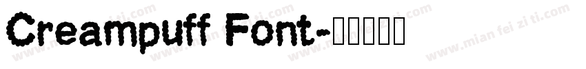 Creampuff Font字体转换